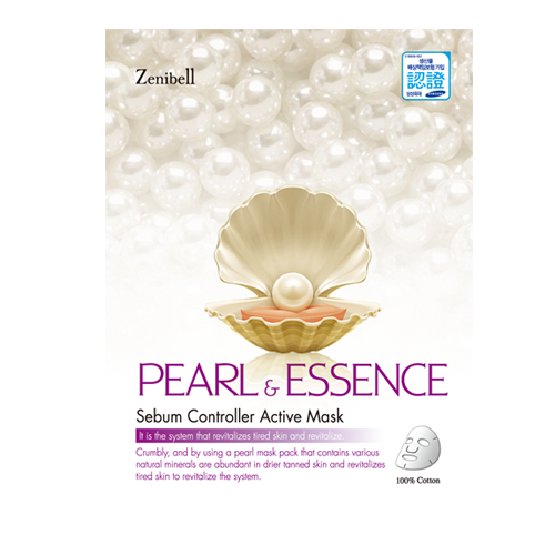 [Korea Cross Border]Korea ZENIBELL  PEARL ESSENCE MASK