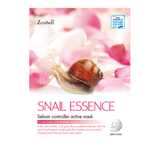 [Korea Cross Border]Korea ZENIBELL  SNAIL ESSENCE MASK
