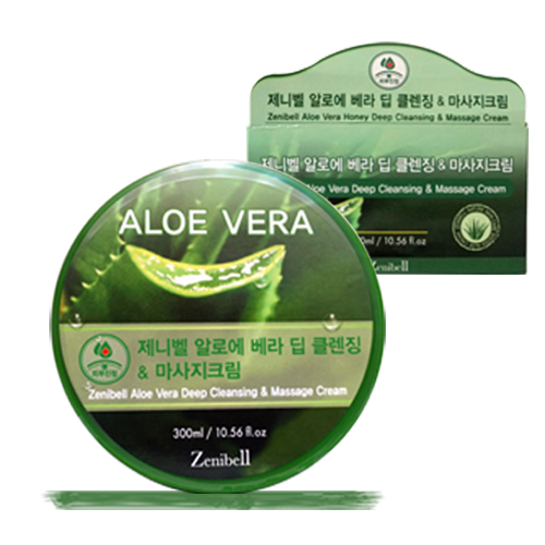 [Korea Cross Border]Korea ZENIBELL  ALOE DEEP CLEANSING& MASSAGE CREAM