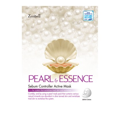 [Korea Cross Border]Korea ZENIBELL  PEARL ESSENCE MASK