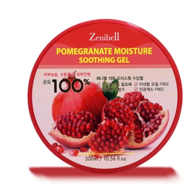 [Korea Cross Border]Korea ZENIBELL  POMEGRANATE MOISTURE SOOTHING GEL