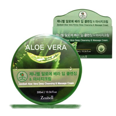 [Korea Cross Border]Korea ZENIBELL  ALOE DEEP CLEANSING& MASSAGE CREAM