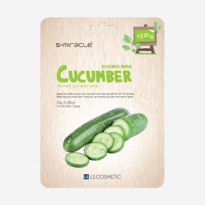 [Korea Cross Border]Korea s+miracle Cucumber Essence Mask