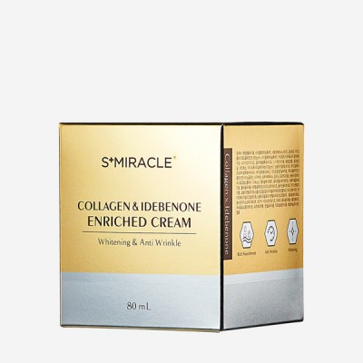 [Korea Cross Border]Korea S+miracle Collagen & Idebenone Enriched Cream