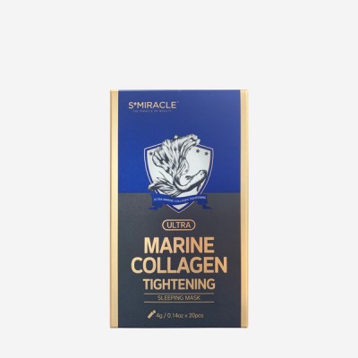 [Korea Cross Border]Korea S+MIRACLE Ultra Marine Collagen Tightening Sleeping Mask