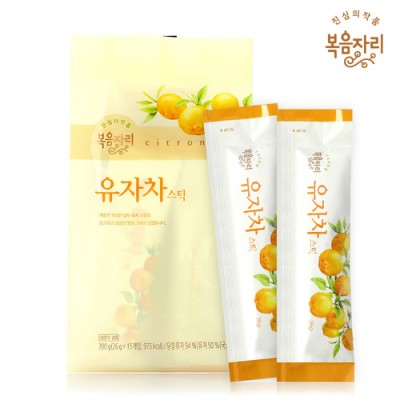[Korea Cross Border]Korea Citron Tea Stick (15 Pieces)