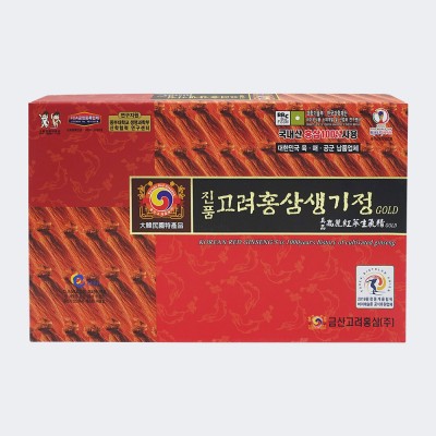 [Korea Cross Border]Korea Red Ginseng Saeng gi jung Gold Gel [20gx36ea]