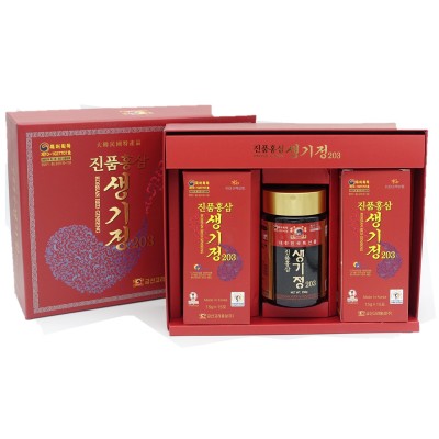 [Korea Cross Border]Korea Red Ginseng Saeng-gi-jung 203 (700g) [15gx30ea(pouch) + 250gx1bottle]