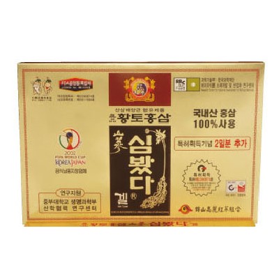 [Korea Cross Border]Genuine Red  Ginseng  (Gel) 15g*36 pouch