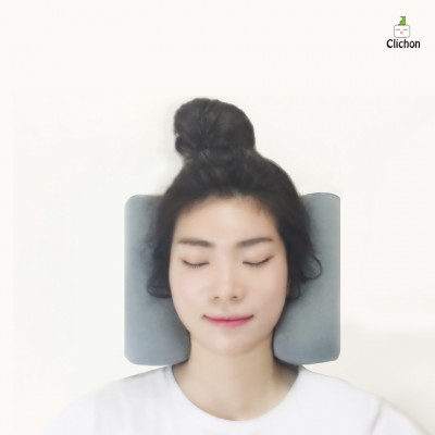 [Korea Cross Border]Korea Clichon 3D Pillow（Grey）