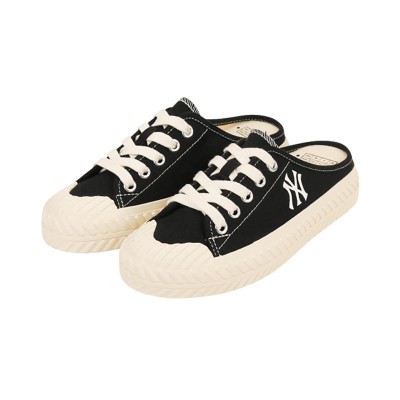 MLB half slippers black