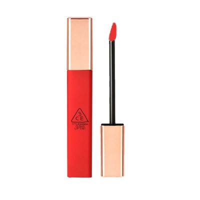 3CE cloud lip glaze #MACARON RED is red