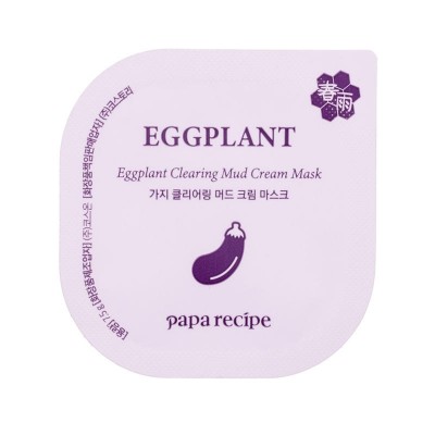 Spring Rain Eggplant Clear Mud Cream Mask