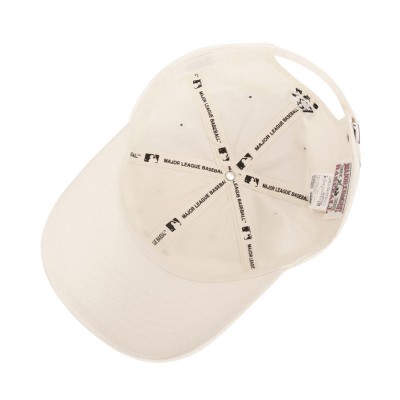 MLB hat NY small standard milk white
