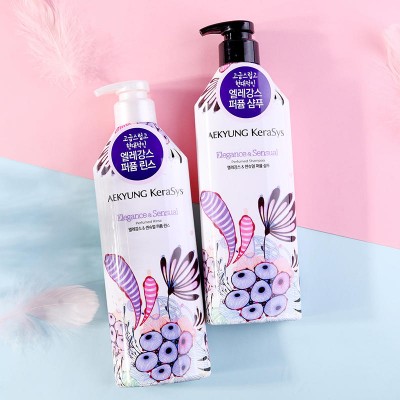 Aekyung Purple Shampoo 600ml + Conditioner 600ml