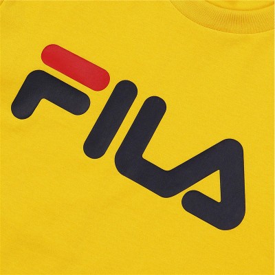 Fila Basic Large Logo T-Shirt - Yellow