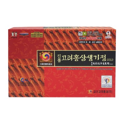 [Korea Cross Border]Korea Red Ginseng Saeng gi jung Gold Gel [20gx36ea]