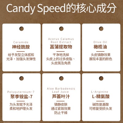 Candyspeed 1minute hair color cream(1 box of 60 boxes)