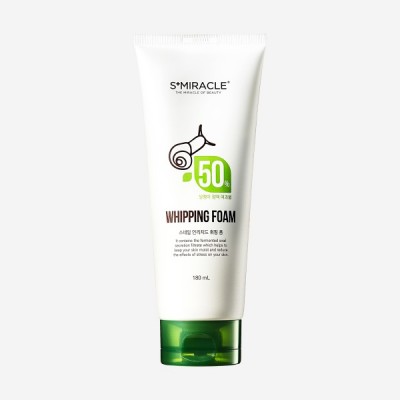 S+MIRACLE Snail Enriched Whipping Foam 180ml