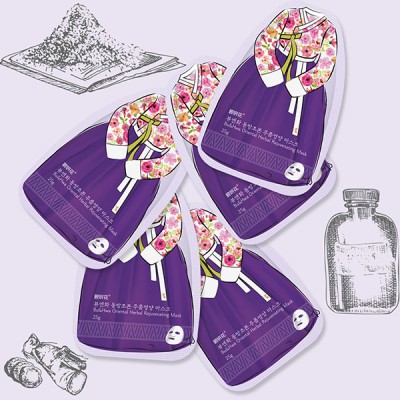 Bu&Hwa Oriental Herbal Rejuvenating Mask  25g