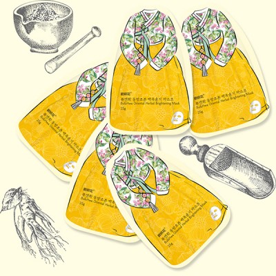 Bu&Hwa Oriental Herbal Brightening Mask 25g