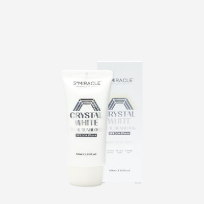 +MIRACLE Crystal White Real Sun Block SPF 50 PA+++ 40ml