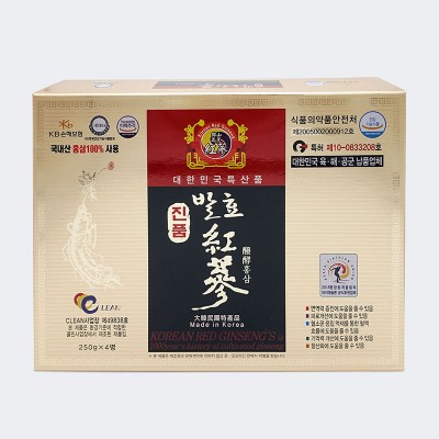 Genuine red Ginseng  250g*4bottle