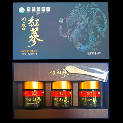 [Korea Cross Border]Genuine red Ginseng 120g*3bottles